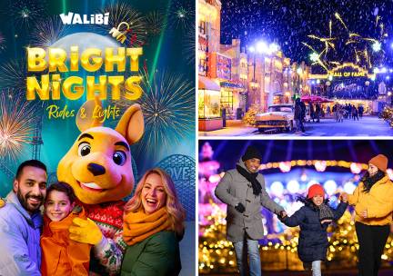 Entree Bright Nights in Walibi Holland