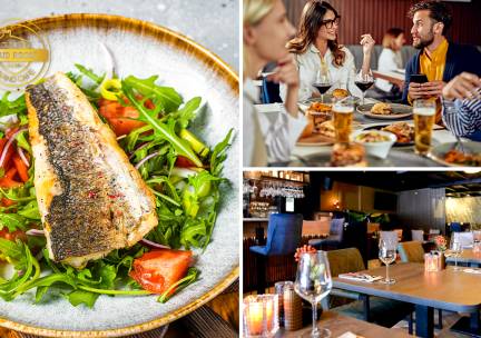 3-gangen keuzediner bij Grand CafÃ© Oud Rooij