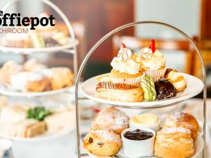 High tea naar keuze (2 uur) bij De Koffiepot