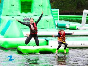 1 uur Aquapark bij Waterskicentrum de Kempervennen