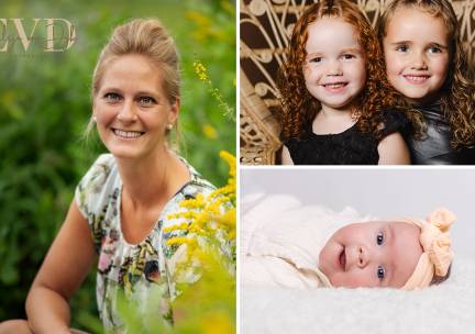 Professionele fotoshoot (1 - 5 personen) + 3 bewerkte foto's