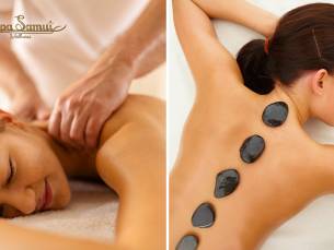 Deep tissue aromatherapie- of hotstonemassage voor 1 of 2 personen (90 min)