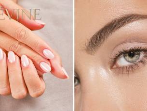 Wenkbrauw- of nagelbehandeling naar keuze