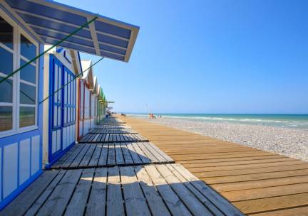 Verblijf in een appartement direct aan de Franse kust in Cayeux