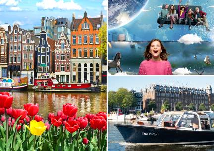 Entree This is Holland + rondvaart door Amsterdam (75 min)