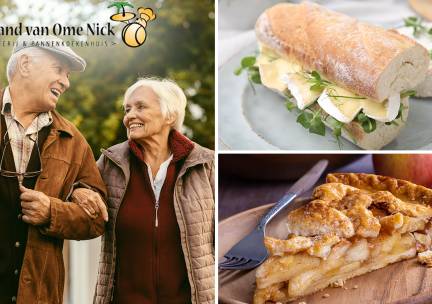 Wandelarrangement + warme drank + gebak + lunch bij Eiland van Ome Nick