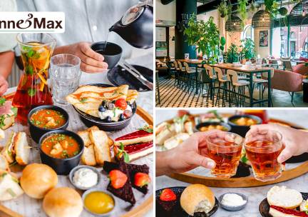 High tea incl. onbeperkt thee bij Anne&Max Den Haag Kerkplein