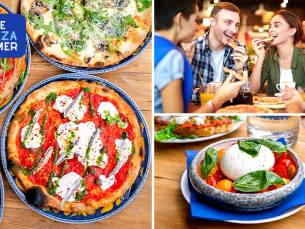 Italiaans 3-gangen keuzediner bij De Pizzakamer De Pijp