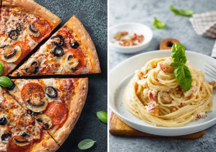 Pizza of pasta naar keuze voor afhaal bij Pizza e Pasta