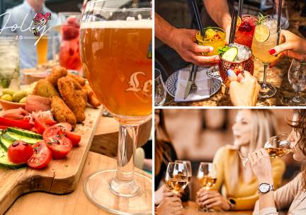 Bier-, wijn- of cocktailproeverij