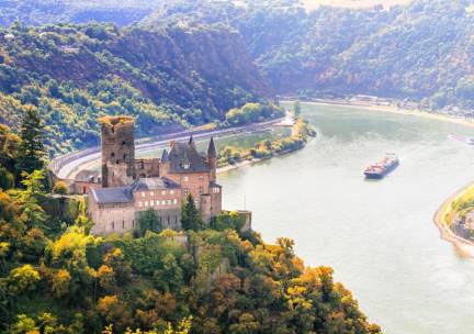 Ontdek het schitterende R&uuml;desheim en Koblenz tijdens je cruise vanuit Keulen! O.b.v. volpension of all-inclusive