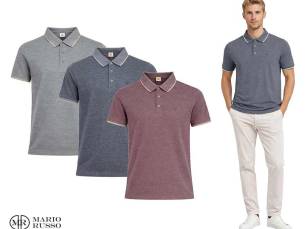 Mario Russo Polo Alessio Button Up - Tijdloze Klasse Met Subtiele Details! ...