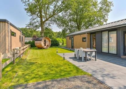 Lodge met sauna - 4 persoons