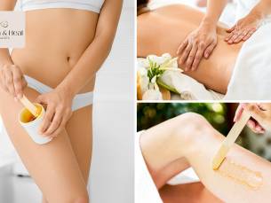 Massage of waxbehandeling naar keuze (30, 45 of 60 min)