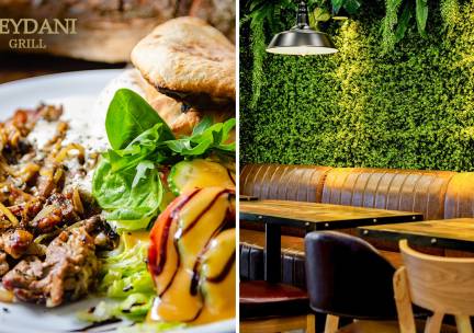 3-gangen keuzediner bij Meydani Grill
