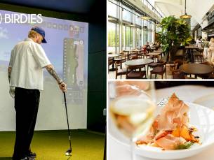 Golfen (1 of 2 pers.) OF 2-gangen keuzelunch OF 3-gangen keuzediner bij Club Birdies