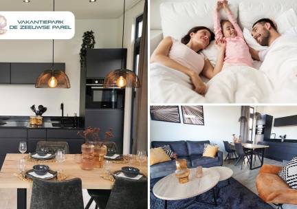 3, 4 of 7 overnachtingen voor 4 of 5 pers. in een chalet aan de Zeeuwse kust