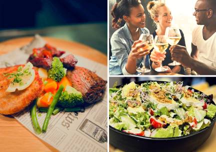 3-gangen keuzediner bij Grand CafÃ© Eten & Zo