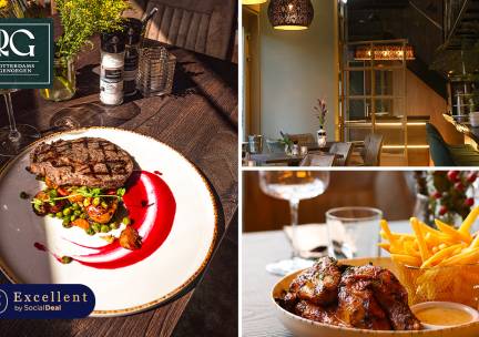 3-gangen diner Ã¡ la carte in hartje Rotterdam