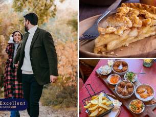 Wandelarrangement + warme drank + gebak + borrelplank bij Restaurant Café Modern