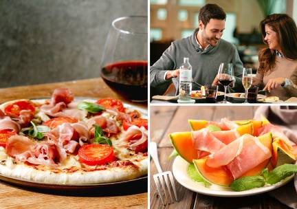 Italiaans 3-gangen keuzediner bij Trattoria Santa Maria