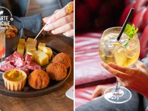 Cocktailproeverij + borrelplank bij Proeflokaal Zwarte Parochie