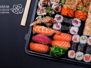 Sushibox (20, 30, 40 of 50 stuks) voor afhaal bij Rosarium Westbroekpark
