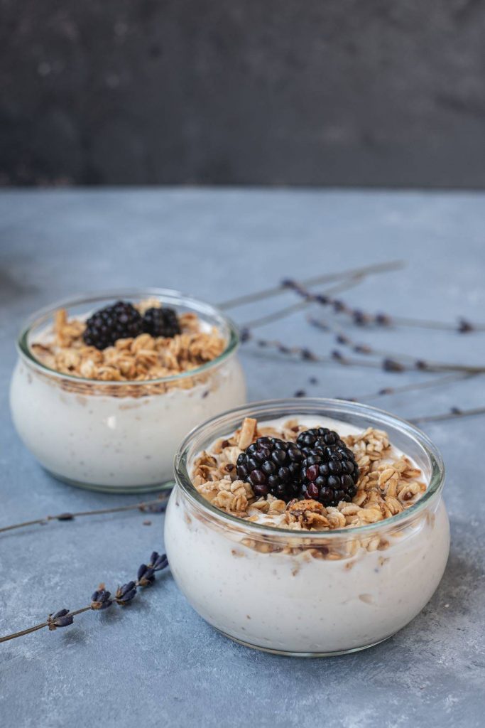Danone easy overnight oats with yogurt