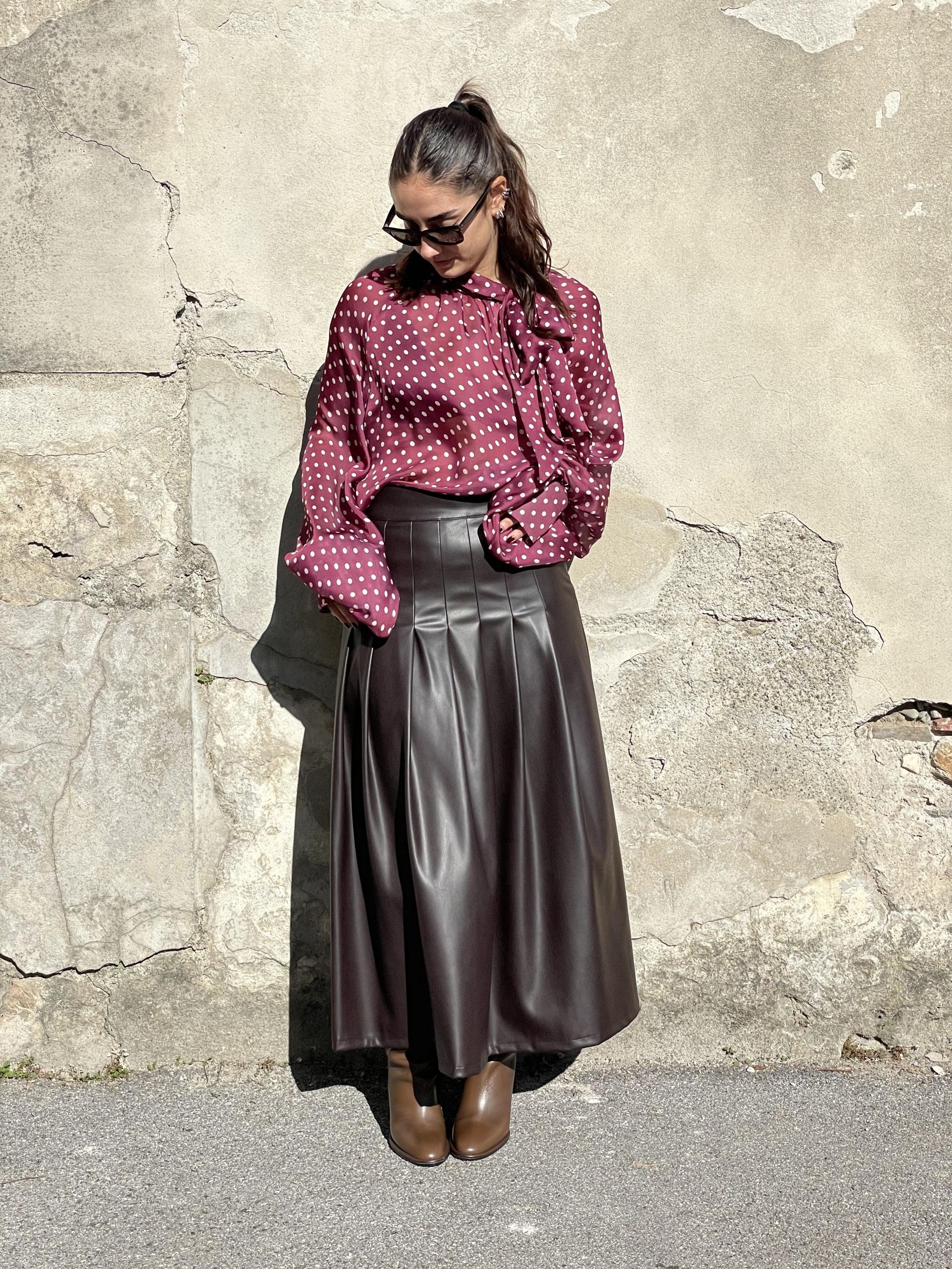 Gonne In Ecopelle Vendita On Line Gonna Ecopelle – CANDIDA Vendita