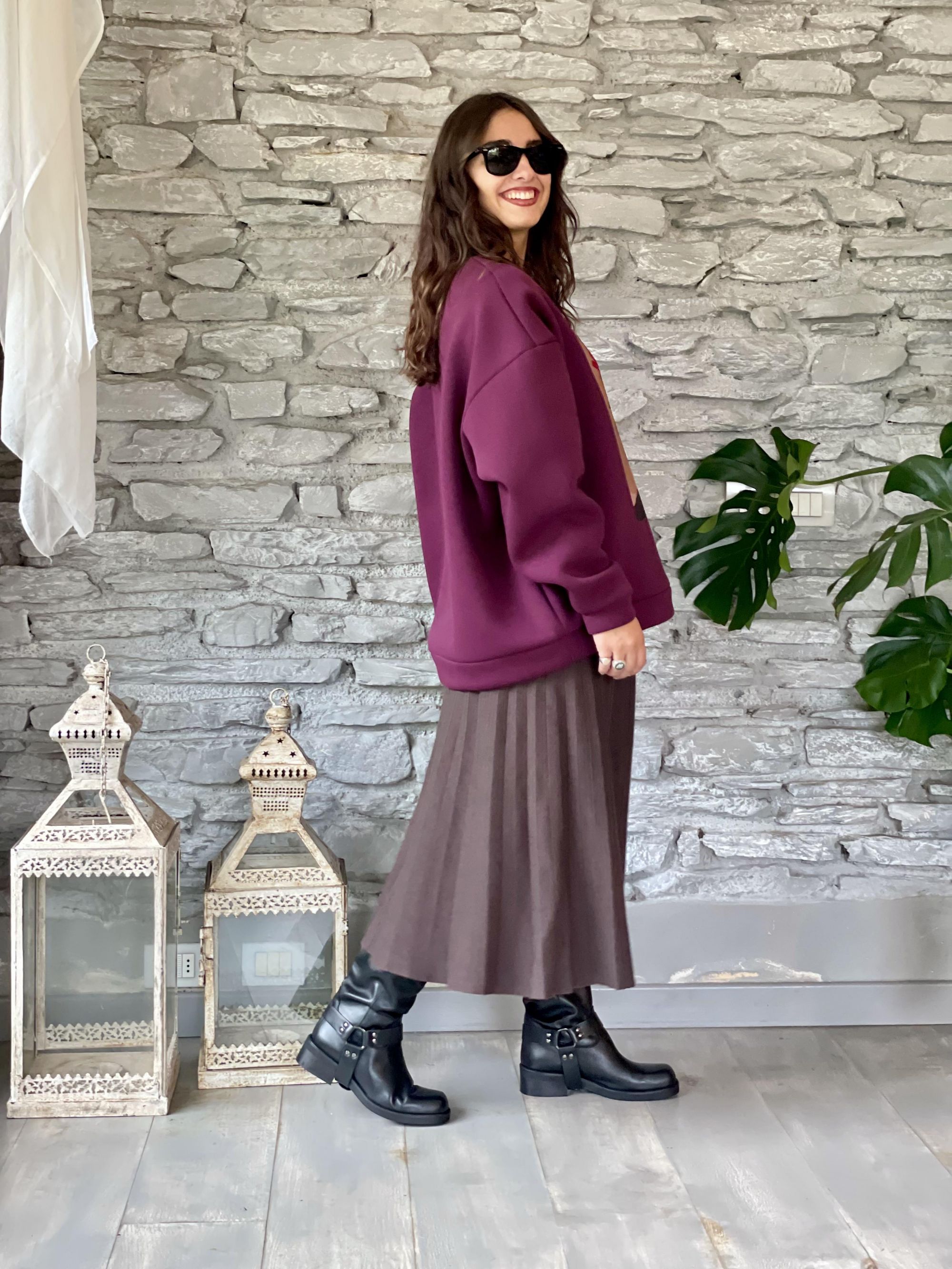 SUSY MIX - GONNA PLISSE' MORO ART. 31393