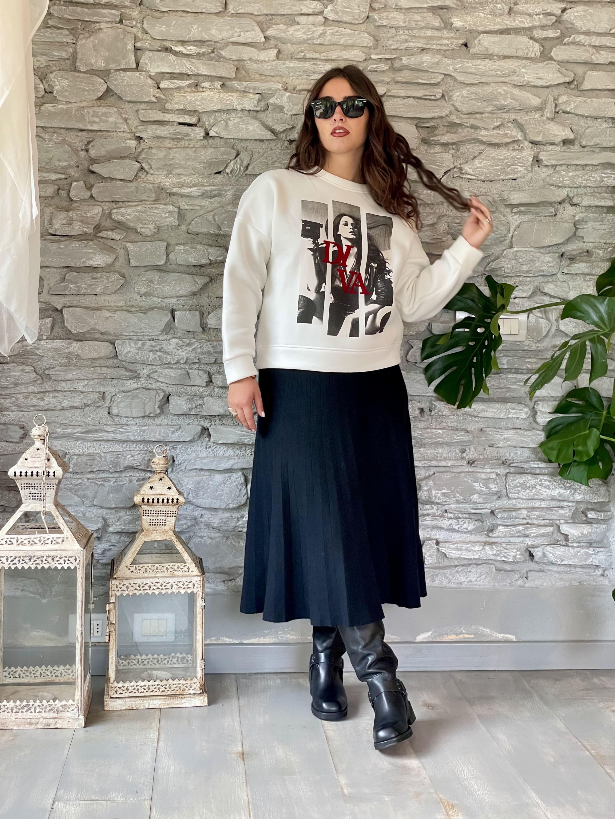 SUSY MIX - GONNA PLISSE' NERA ART. 31393