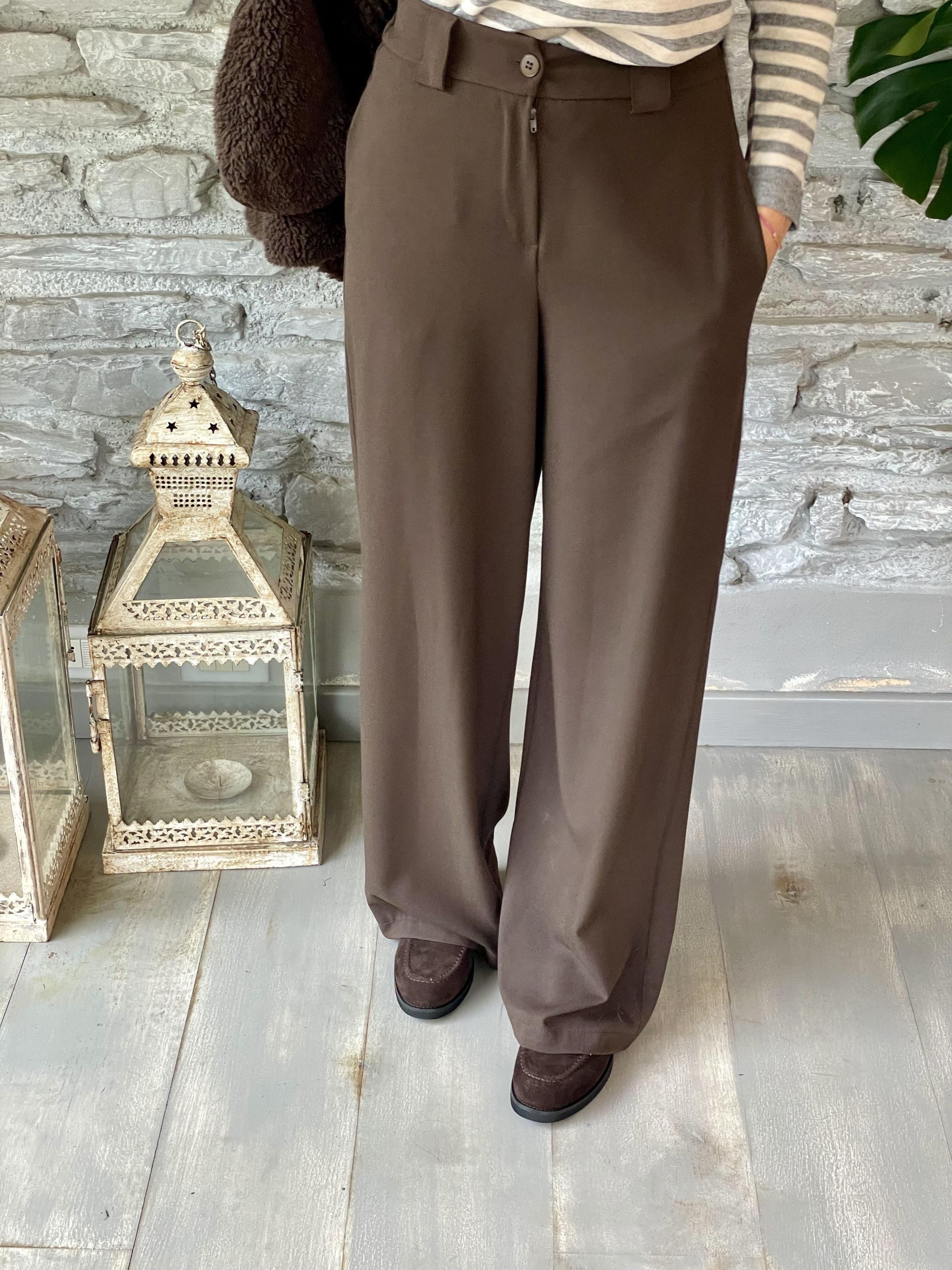 TENSIONE IN -  PANTALONE DRITTO MORO ART. 26P1046