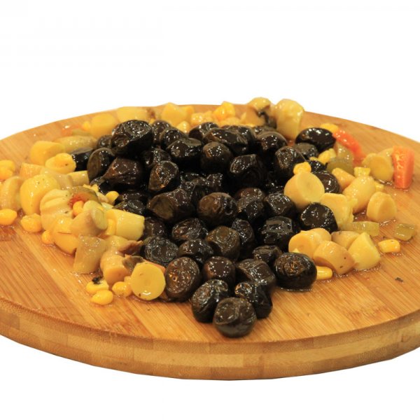 Hiper İri Boy Etli Siyah Zeytin 1 Kg. 