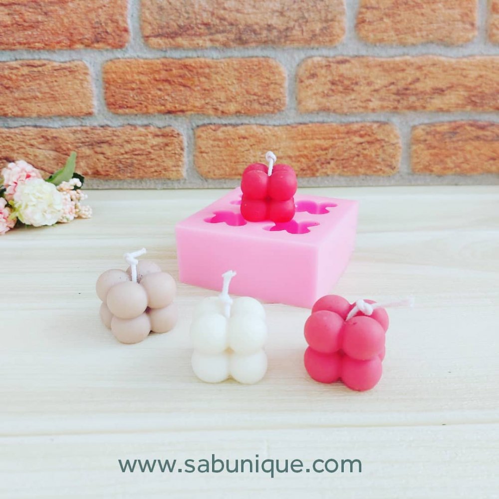 Mum Kalıpları Sabunique Silikon Kalıpları ve Hobi Malzemeleri