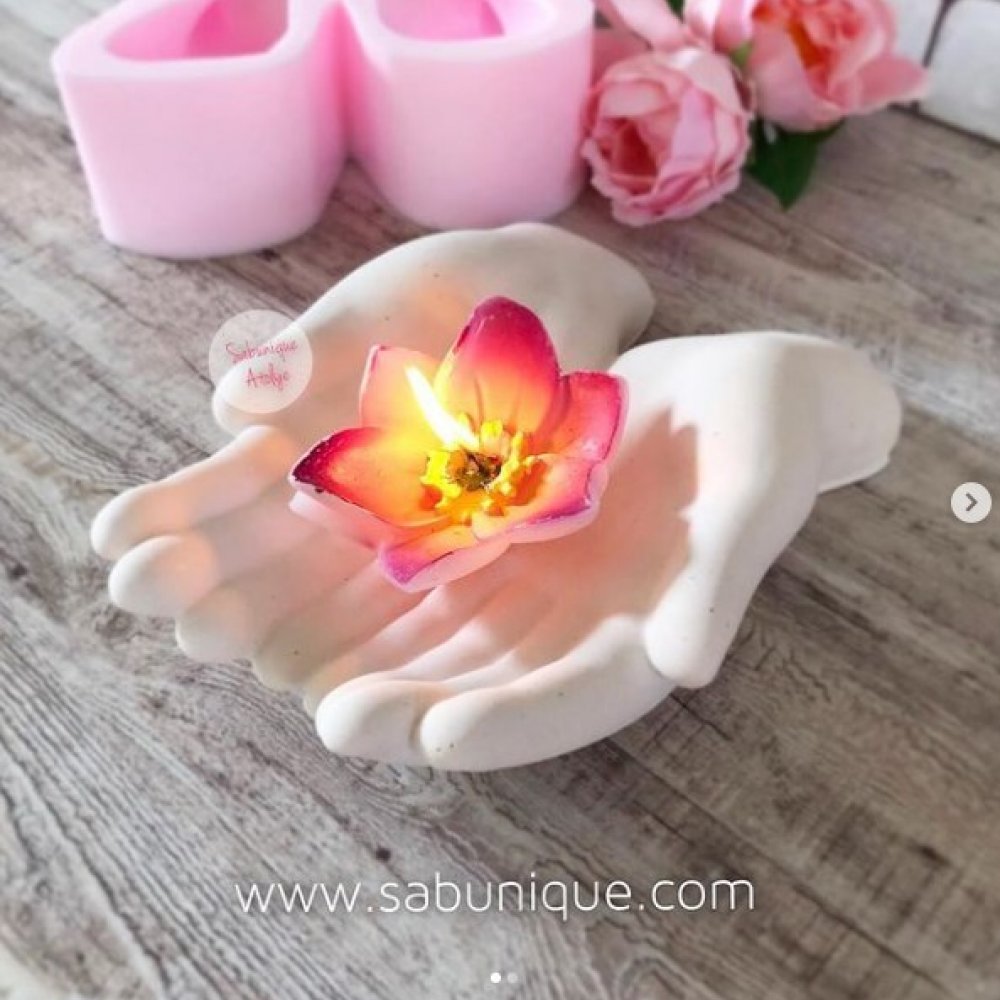 Saksı Altlığı & Sunum Tabağı Kalıpları Sabunique Silikon Kalıpları