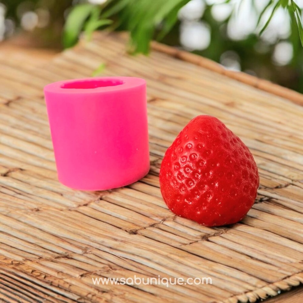 Büyük Çilek Silikon Kalıbı