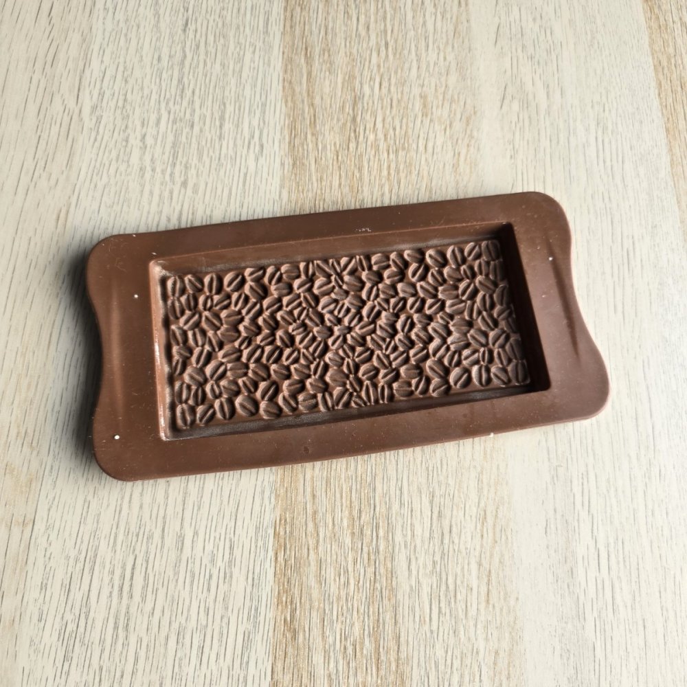 MS - Kahve Çekirdeği Desenli Tabanlık Silikon Kalıbı