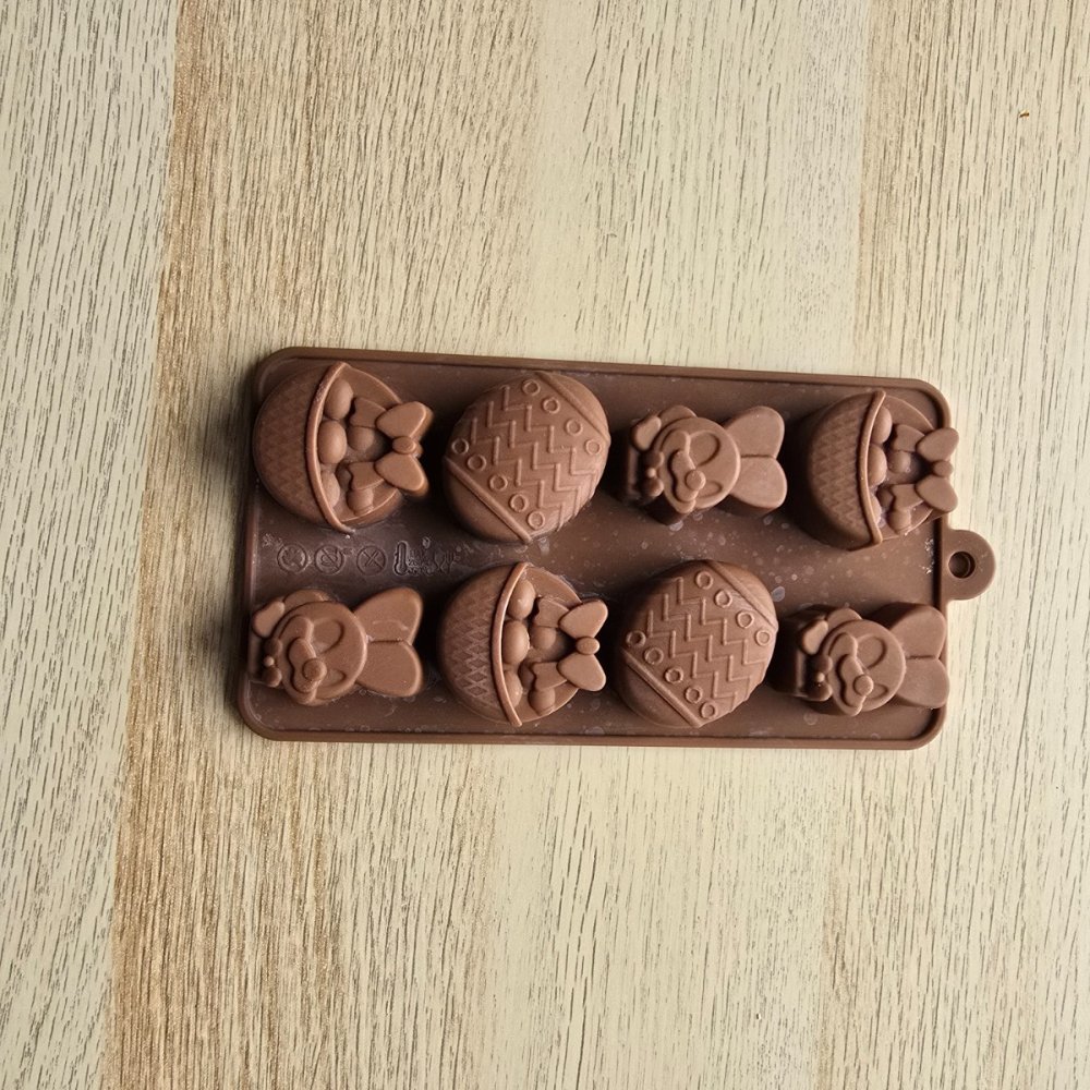 MS - Çoklu Paskalya Yumurtası ve Tavşanı Silikon Kalıbı