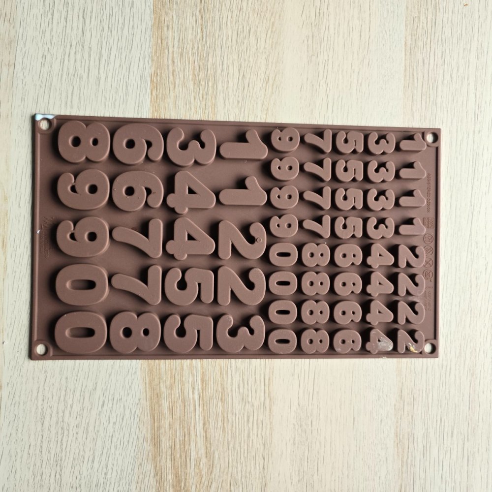 MS - Çoklu Sayı Seti Silikon Kalıbı