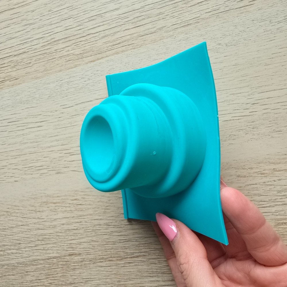 MS - Üç Katlı Kek Tabanı Mum Kalıbı