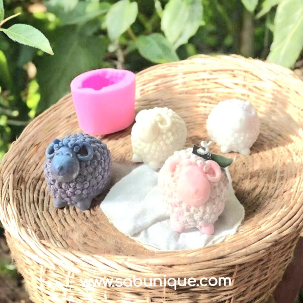 CS - Sevimli Koyun Silikon Kalıbı