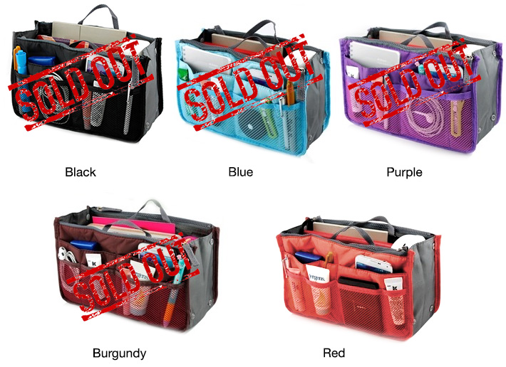 handbag organiser big w