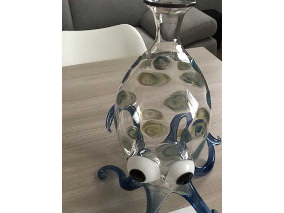 Decanter Octopus, Massimo Lunardon Deesup