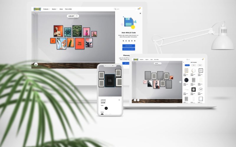 IKEA Interactive 3D Wallspace Planner