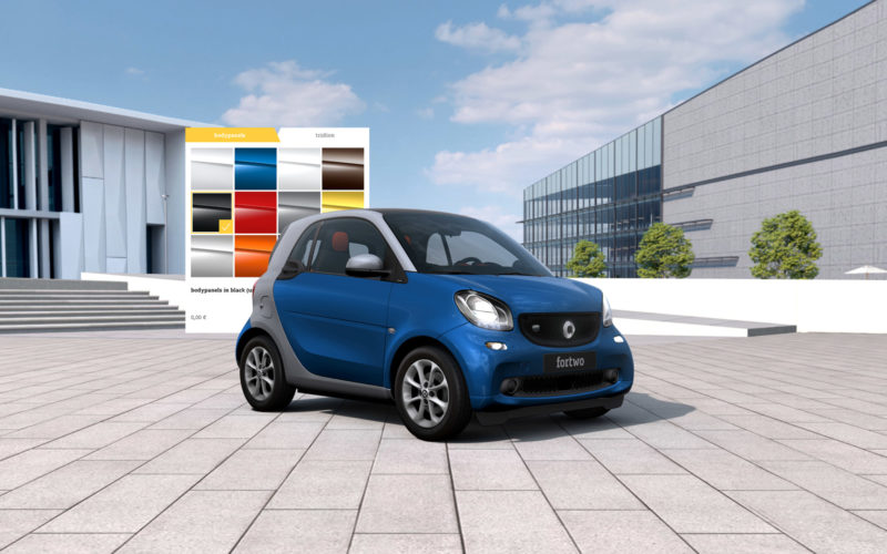 smart Highend 3D Auto-Konfigurator