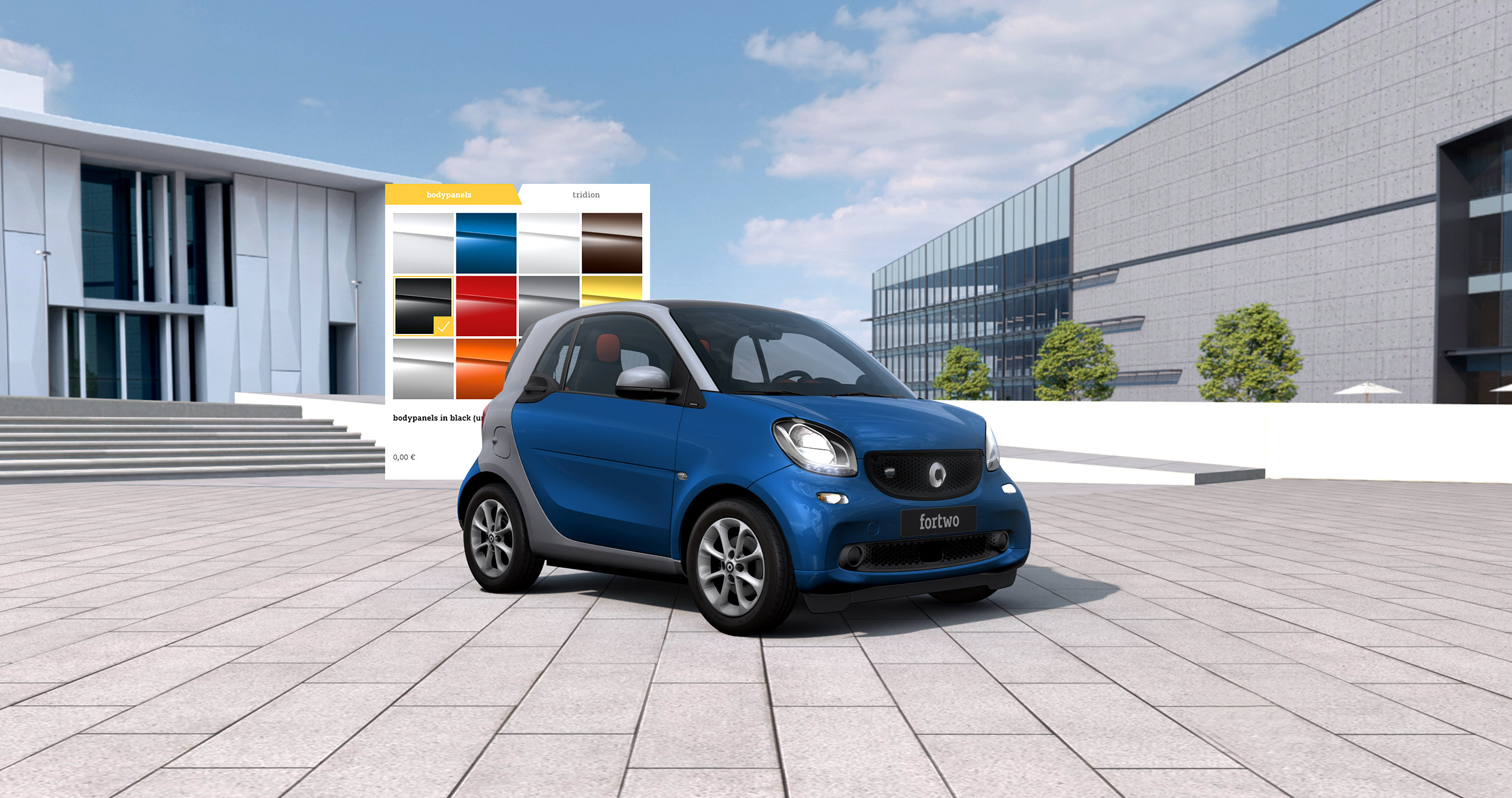 smart Highend 3D Auto-Konfigurator
