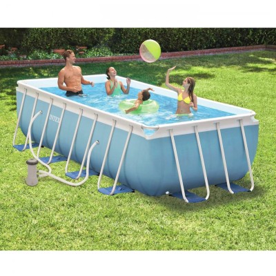 Rechteckiger Intex Prisma Pool 400 x 200 x 100 cm