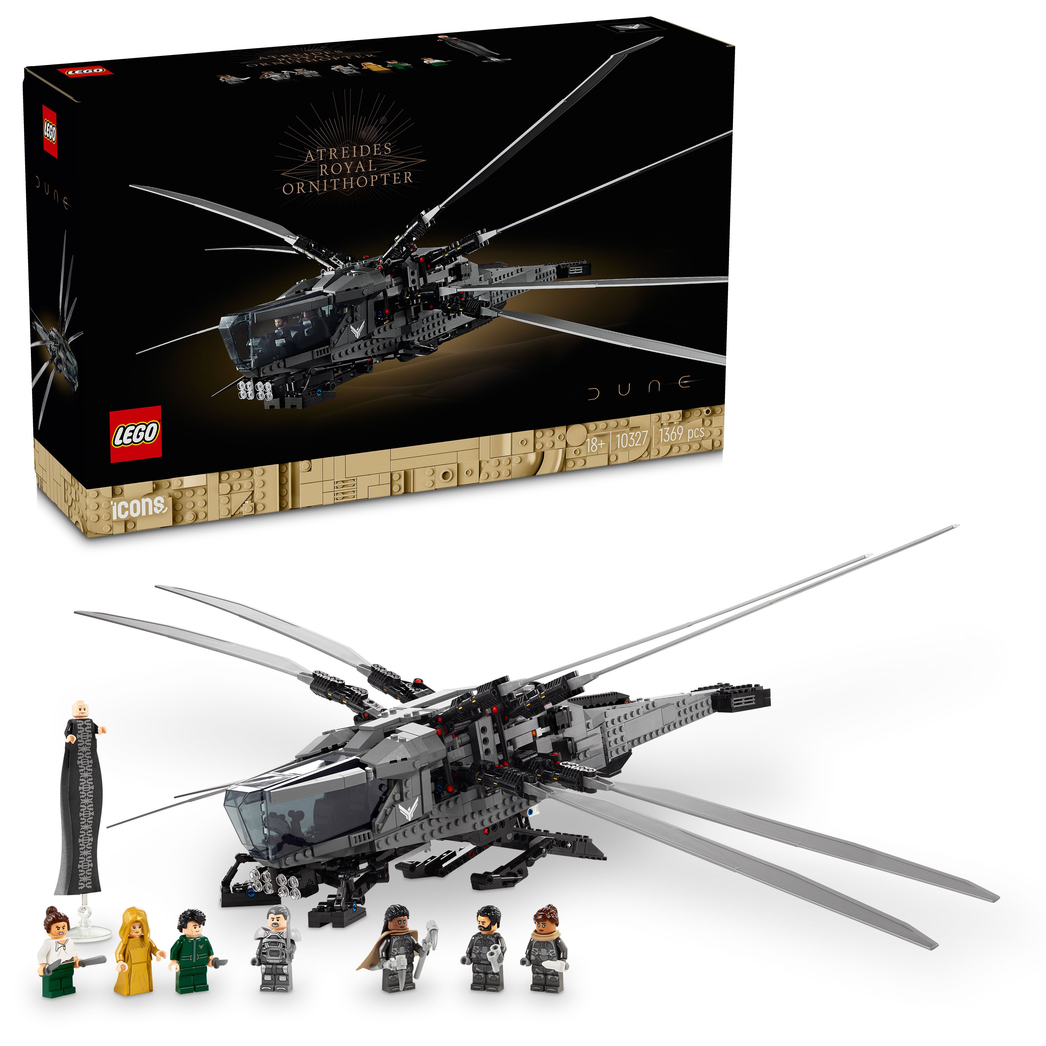LEGO DUNE ATREIDES ROYAL ORNITHOPTER