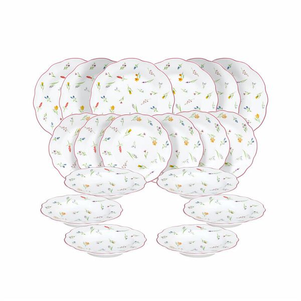 SERVIZIO PIATTI PZ.18 CAPPETTATA MILLEFIORI  TOGNANA