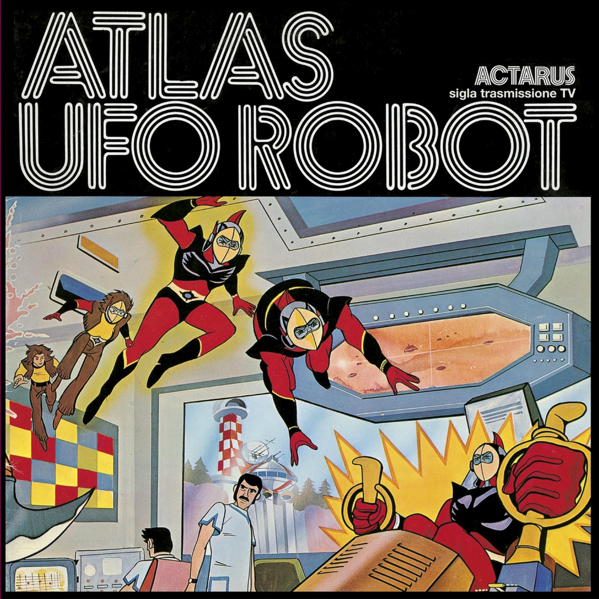 Actarus - Atlas Ufo Robot (Translucent Ice Vinyl)